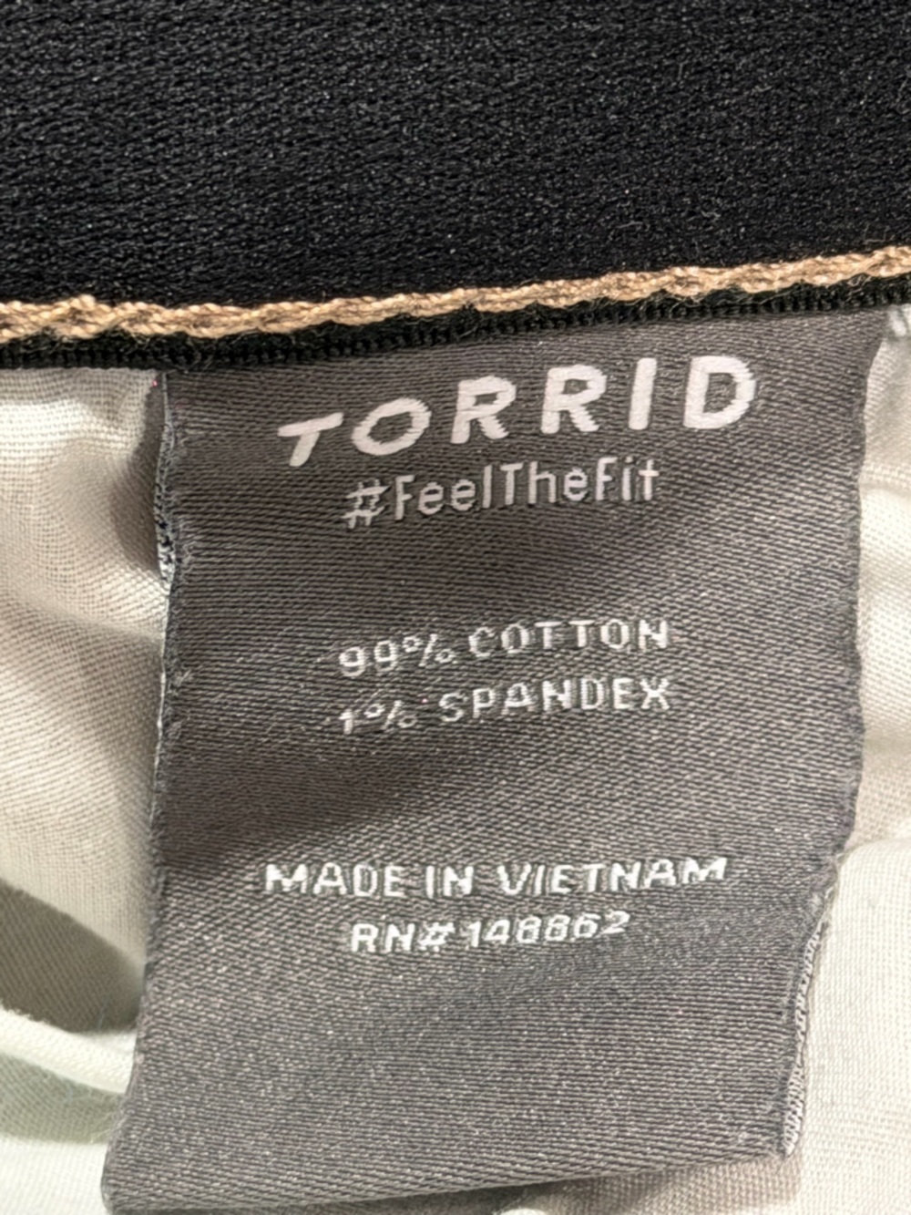 torrid size 14R High Rise Straight Classic Denim, Destruction version - Picture 8 of 9